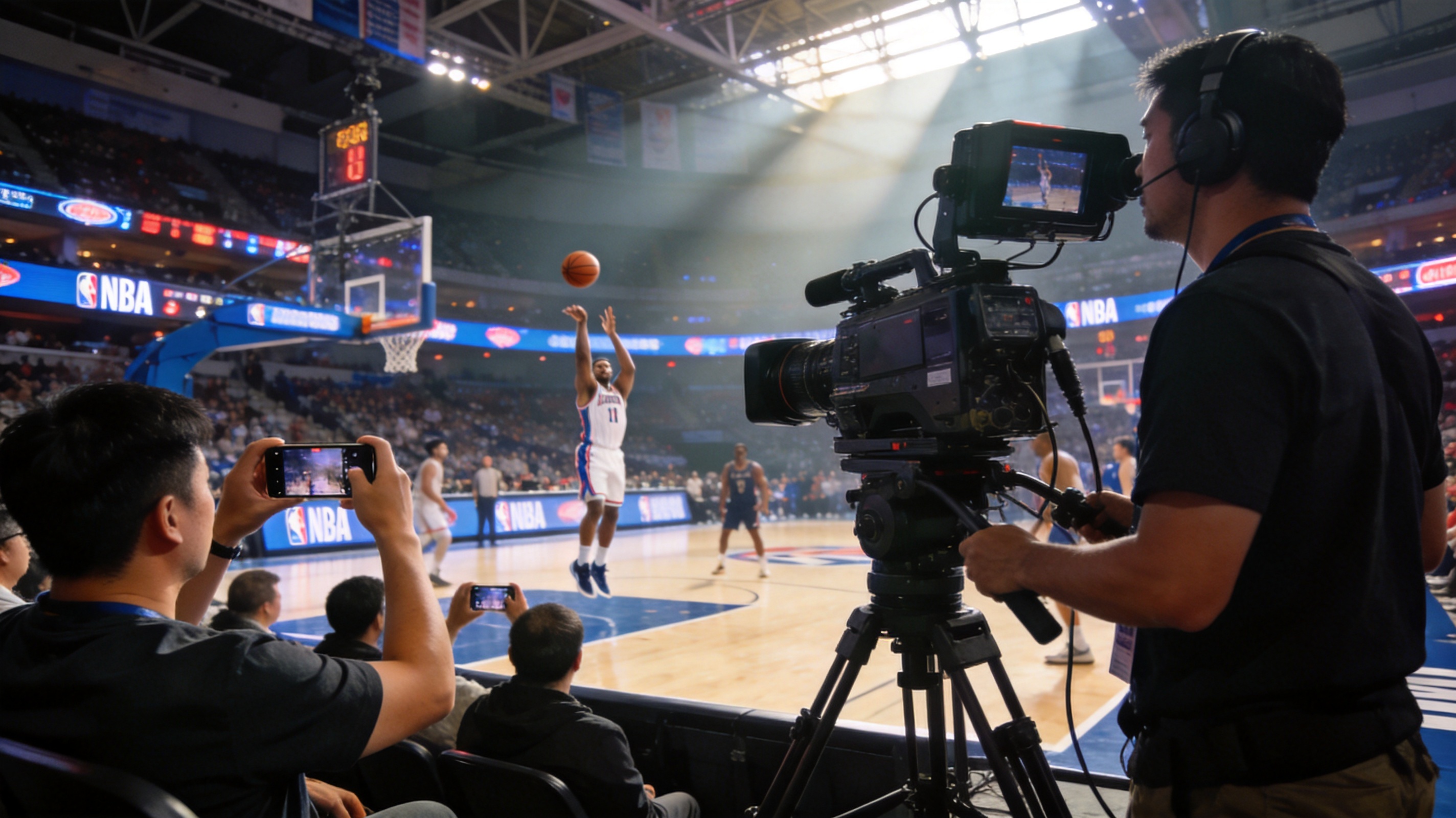BD半岛篮球赛事直播画面，NBA比赛精彩瞬间